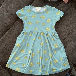 Emma & Elsa Butterfly Knit Dress Size 4